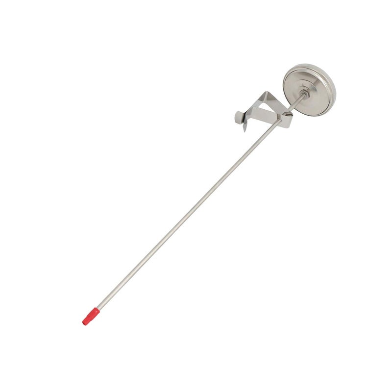 CRBrewBeer Homebrew Kettle Clip On Thermometer,Dial Thermometer,12" Stainless Steel Stem Meat Cooking Thermometer - Image 4